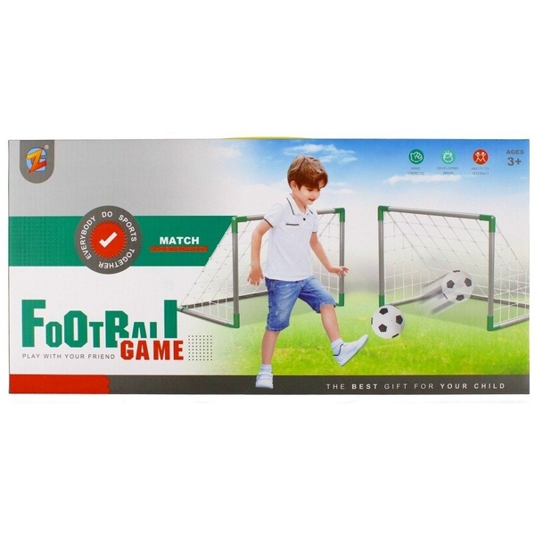 Футбольні ворота з аером'ячем Bambi 2 в 1 MR 1213 - Pampik