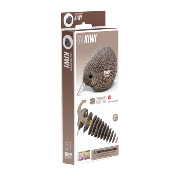 Збірна 3Д модель Eugy Зоопарк Ківі (XEG-001) - Pampik - 3