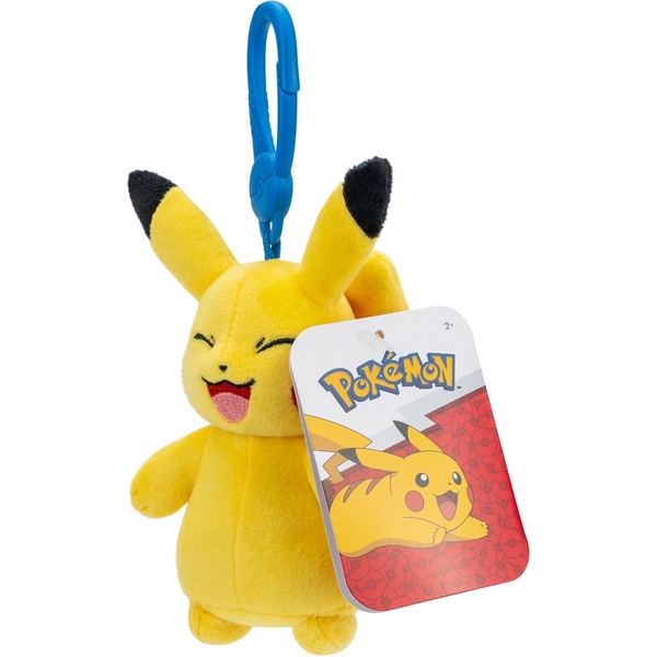 М'яка іграшка на кліпсі Pokemon Пікачу W11 (PKW3654) - Pampik - 5