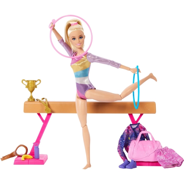 Игровой набор Barbie You can be Тренировки по гимнастике (HRG52) - Pampik