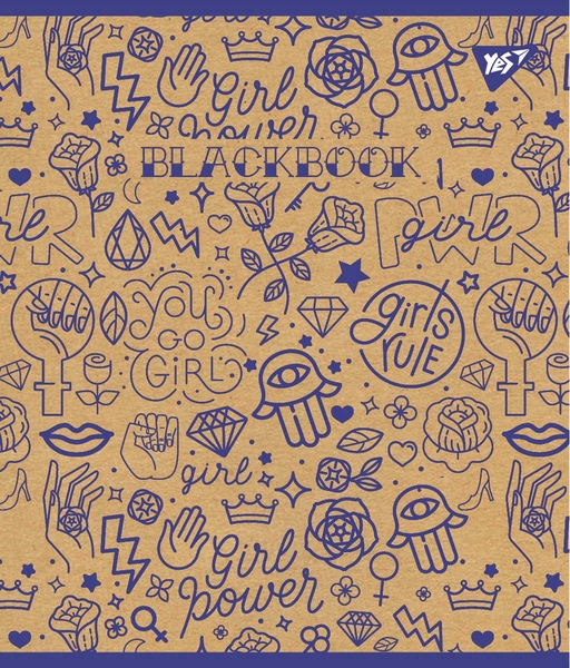 Набор тетрадей Yes Tattoo Крафт А5, в клетку, 18 листов, 10 шт. (765086) - Pampik - 5