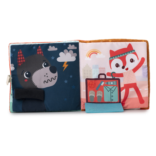 Развивающая мягкая книга Lilliputiens Комфортер Олененка Стелли (83491) - Pampik - 6