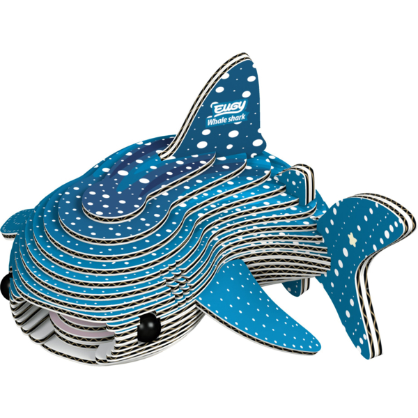 Збірна 3Д модель Eugy Зоопарк Китова акула (XEG-049) - Pampik