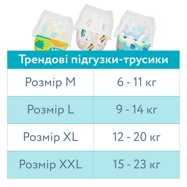 Підгузки-трусики Offspring Forestia 5 (12-20 кг), 30 шт. - Pampik - 9