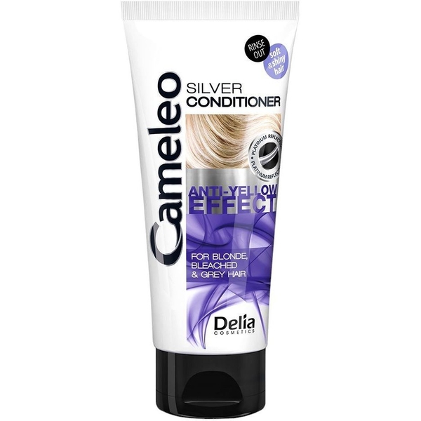 Кондиционер для волос Delia Cosmetics Cameleo Silver anti-yellow Effect 200 мл - Pampik