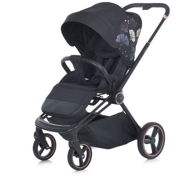 Коляска универсальная El Camino 2в1 Persona ME 1091-B black art (35425) - Pampik - 7