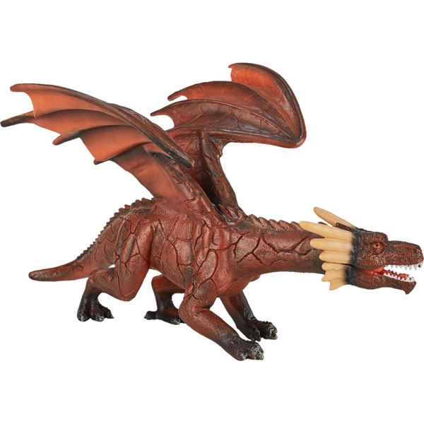 Игровая фигурка Mojo Огненный дракон с движущейся челюстью (387253) - Pampik - 2