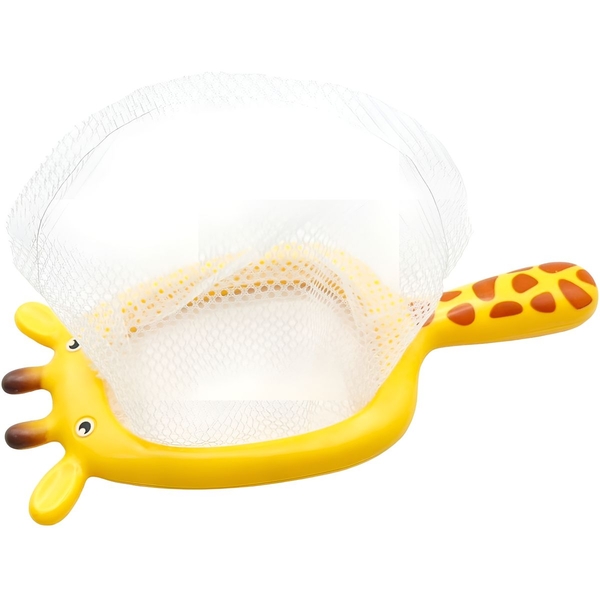 Набор игрушек для купания Bibi Toys Сачок жираф и 4 зверюшки (760790BT) - Pampik - 5