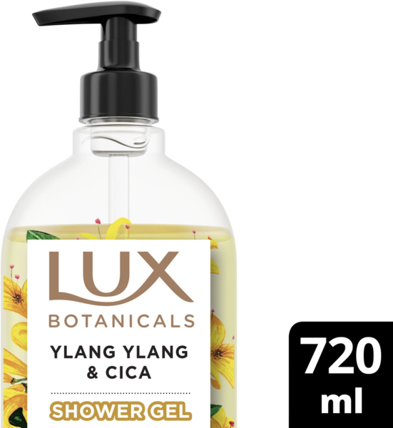 Гель для душу Lux Botanicals Іланг-іланг та Центелла, 720 мл - Pampik - 3