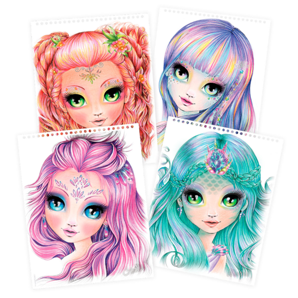 Набор для творчества Nebulous Stars Скетчбук: Макияж Сияние Галактик (11137) - Pampik - 2