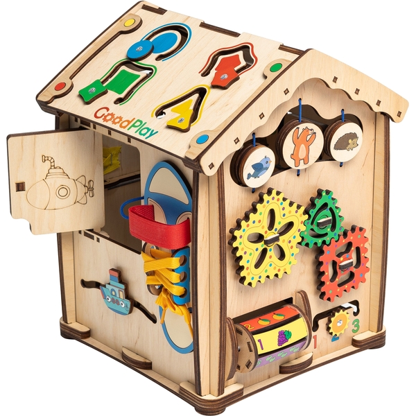 Бізібудинок GoodPlay Розумник 24х24х30 см (B101) - Pampik - 7