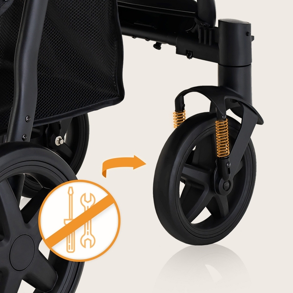 Прогулянкова коляска Lionelo Annet Plus Beige Sand - Pampik - 21