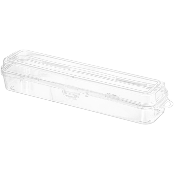 Контейнер для зубних щіток Bager Terra White пластиковий 23.5х6х4.5 см (BG-762 W) - Pampik