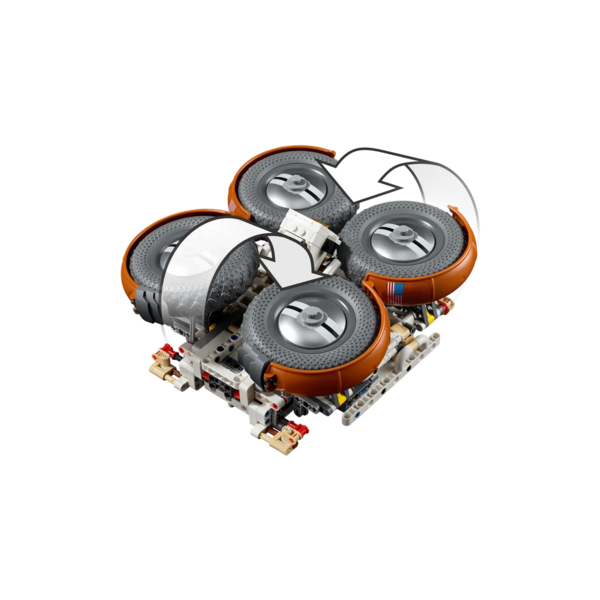 Конструктор LEGO Technic Місячний автомобіль NASA Apollo, 1913 деталей (42182) - Pampik - 6