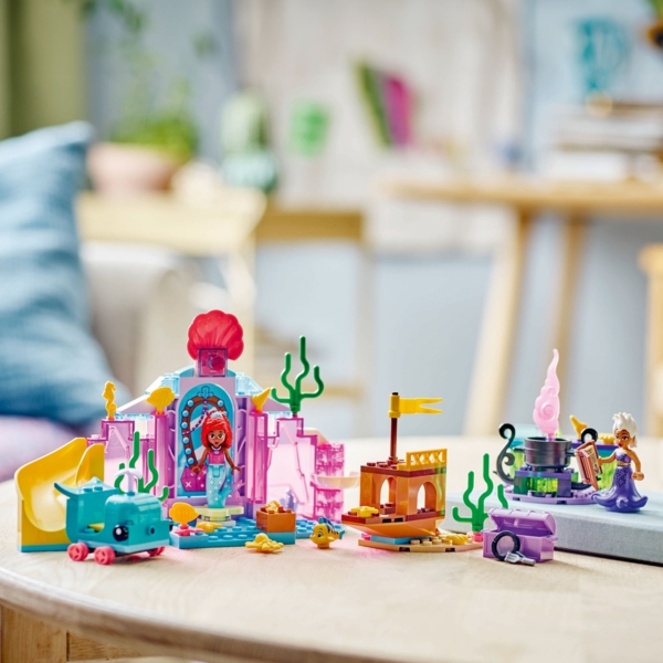 Конструктор LEGO Disney Princess Кришталева печера Аріель, 141 деталь (43254) - Pampik - 3