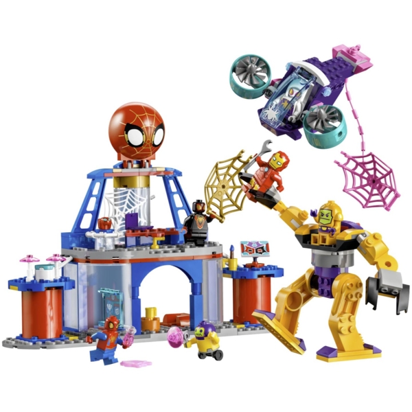 Конструктор LEGO Spidey Паутинная штаб-квартира команды Паука, 193 детали (10794) - Pampik - 3