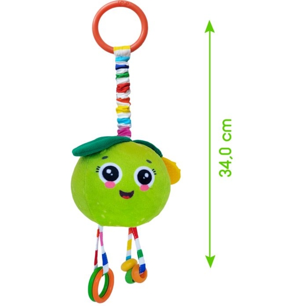 Погремушка-подвеска Масік Яблоко с прорезывателем (МС 110604-19) - Pampik - 2