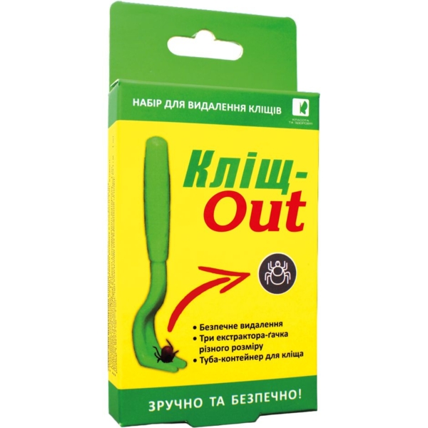 Набор для удаления клещей Клещ Out - Pampik