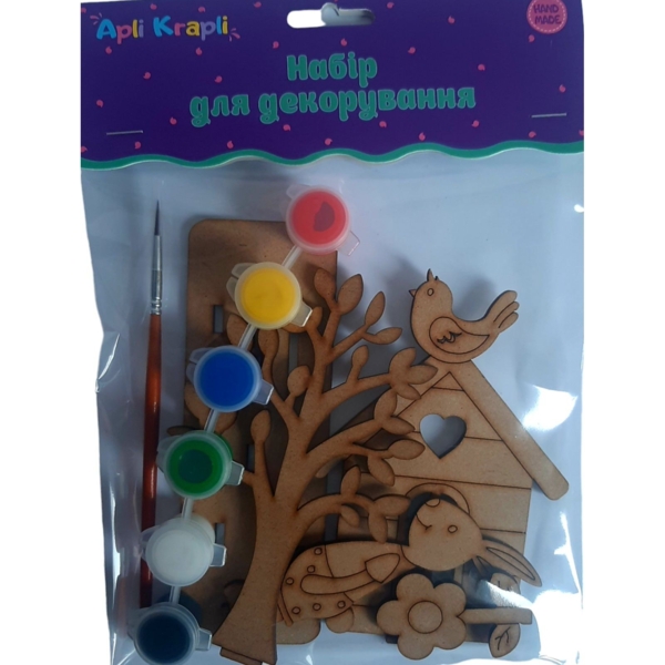 Набор для творчества Аплі Краплі с красками №2 (НР-05) - Pampik - 2