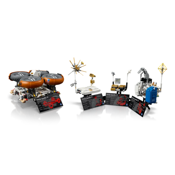 Конструктор LEGO Technic Місячний автомобіль NASA Apollo, 1913 деталей (42182) - Pampik - 7