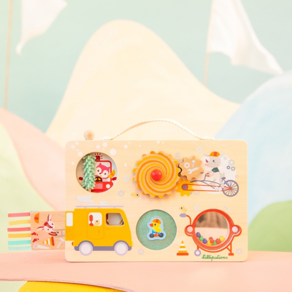 Развивающая панель Lilliputiens Транспорт (83509) - Pampik - 2