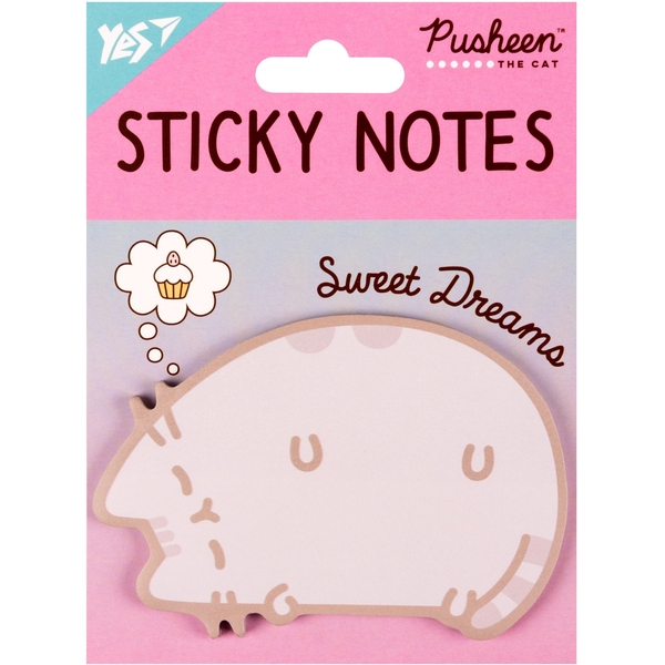 Бумага для заметок Yes Cute Pusheen фигурная 40 листов (170424) - Pampik
