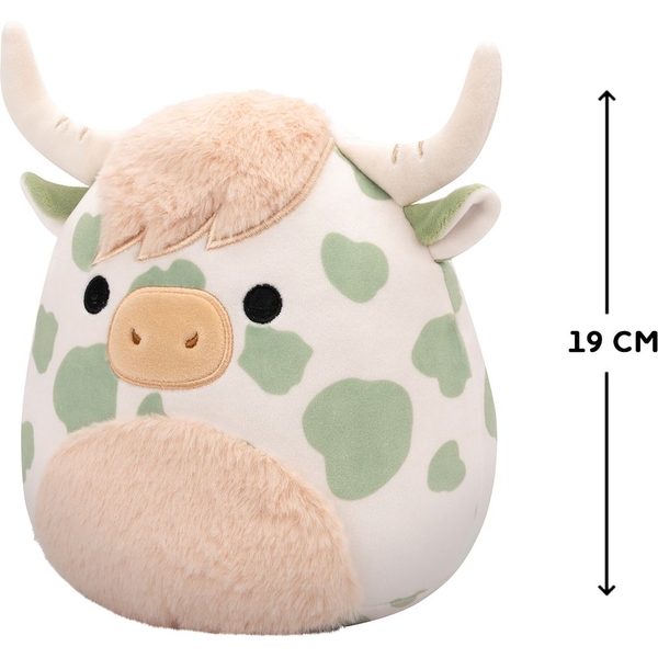 М'яка іграшка Squishmallows Корівка Целестін, 19 см (SQCR06578) - Pampik - 6