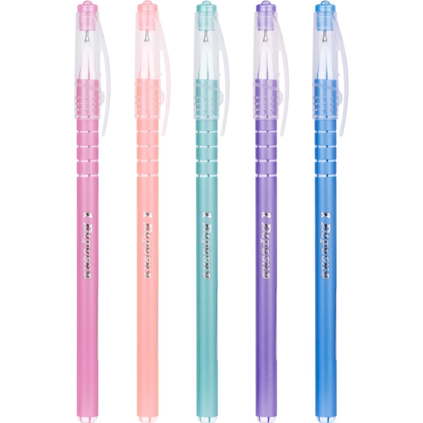 Ручка кулькова 1 Вересня Beta сині чорнила упаковка 30 шт. (411136) - Pampik