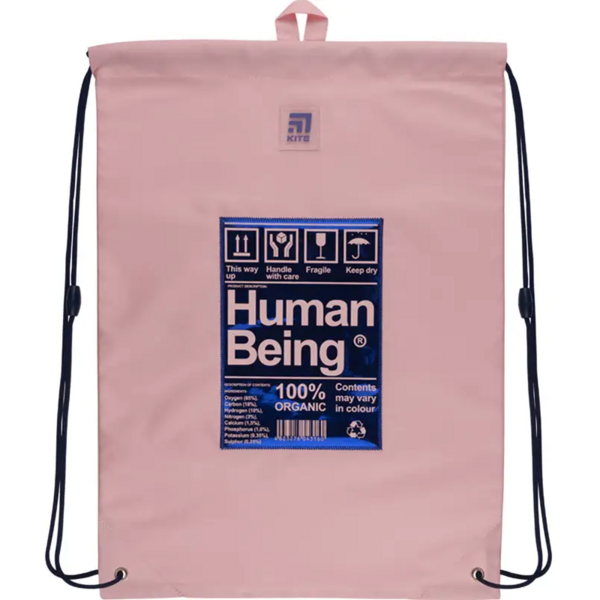 Сумка для обуви Kite Education, 49x36 см, розовый (K22-600L-1) - Pampik