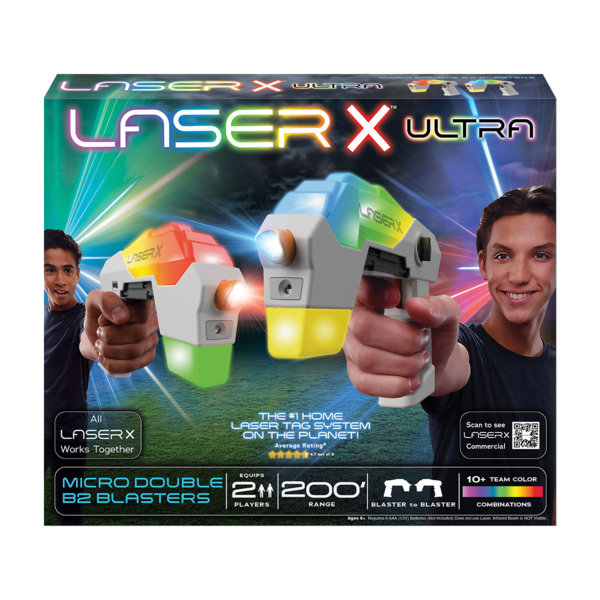 Игровой набор для лазерных боев Laser X Ultra Miscro для двух игроков (87551) - Pampik - 4