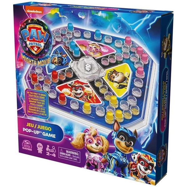 Настольная игра с кнопкой Spin Master Щенячий патруль в кино 2 (SM98547/6067972) - Pampik - 3