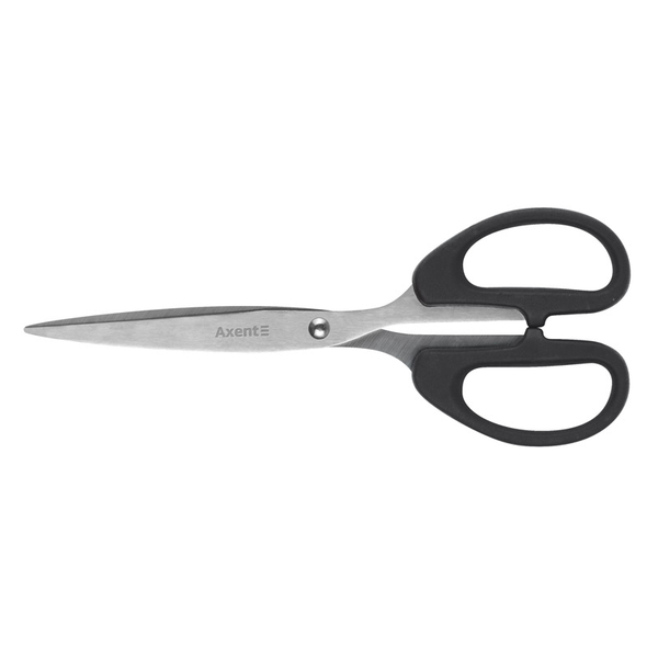 Ножиці Axent Ultra 19 см чорні (6211-01-A) - Pampik