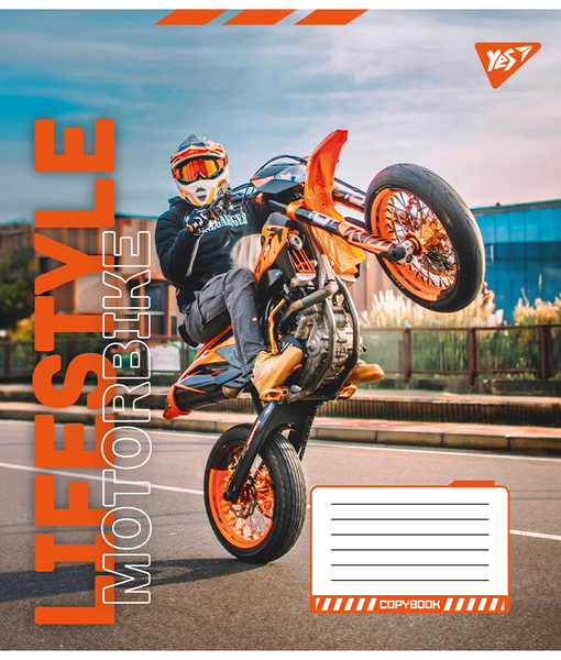Набір зошитів Yes Lifestyle А5, в лінійку, 60 аркушів, 10 шт. (767155) - Pampik - 4