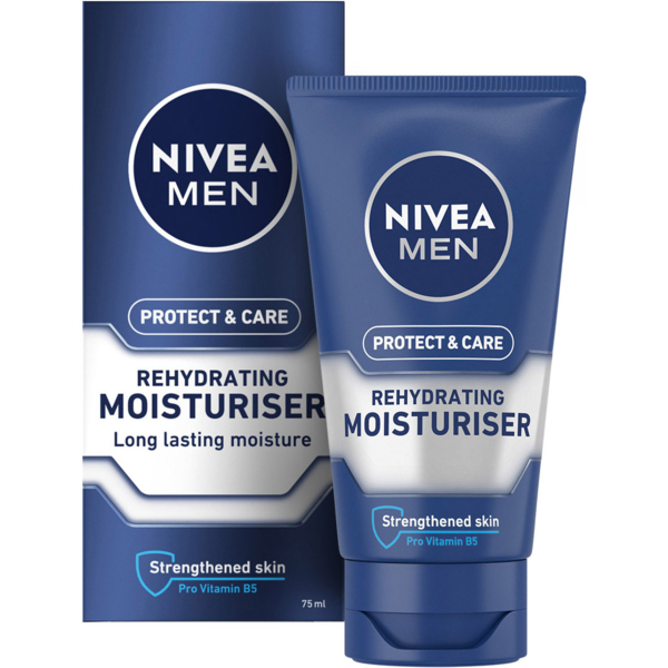 Зволожувальний крем для обличчя Nivea Men Захист та догляд 75 мл - Pampik