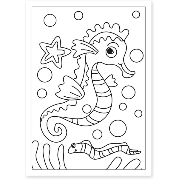 Розмальовка 1 Вересня Підводні мешканці 12 сторінок (742919) - Pampik - 2