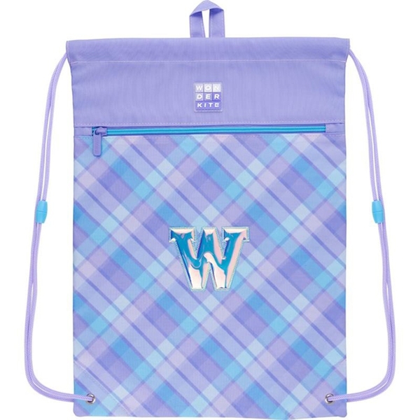 Сумка для взуття Kite Wonder W check, бузковий (WK22-601M-5) - Pampik