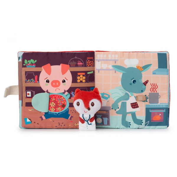 Развивающая мягкая книга Lilliputiens Врач Лисичка Алиса (83534) - Pampik - 6