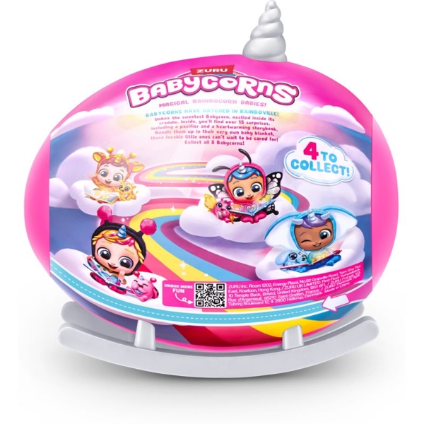 Іграшка-сюрприз Babycorns-D Лялька Жирафа (92107D) - Pampik - 12