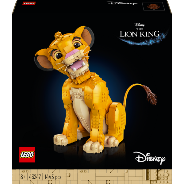 Конструктор LEGO Disney Classic Юний король Лев Сімба,1445 деталей (43247) - Pampik