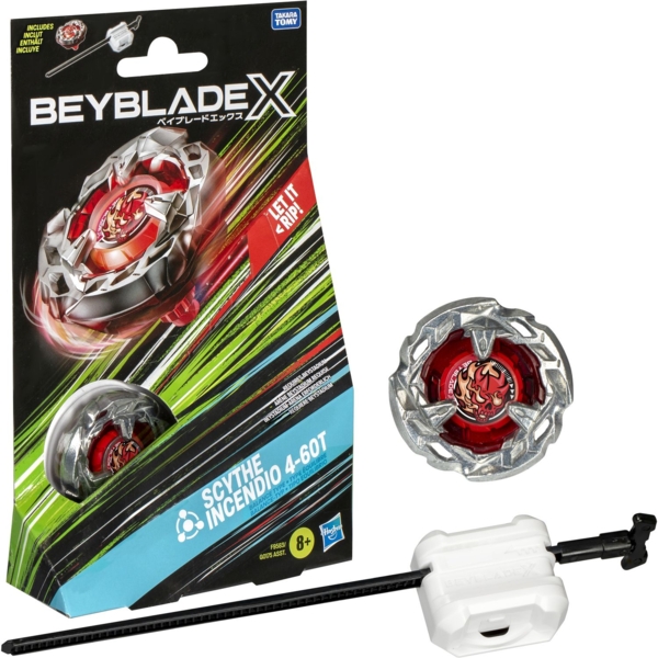 Іграшка-дзиґа Hasbro Beyblade X з пусковим пристроєм (G0175_F9583) - Pampik