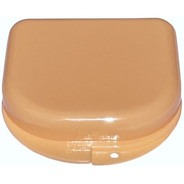 Футляр для зубних протезів Dochem помаранчевий - Pampik