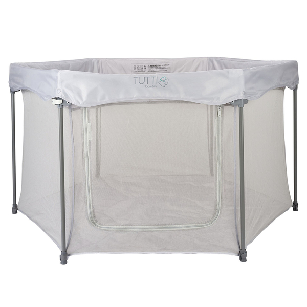 Манеж Tutti Bambini Hexa світло-сірий (511800/GR) - Pampik