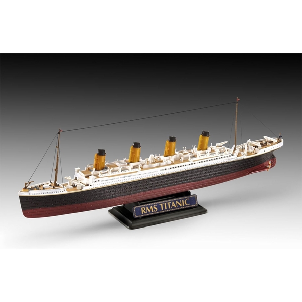 Сборная модель Revell Корабль Титаник, подарочный набор, уровень 4, масштаб 1:700 и 1:1200, 172 детали (RVL-05727) - Pampik - 8