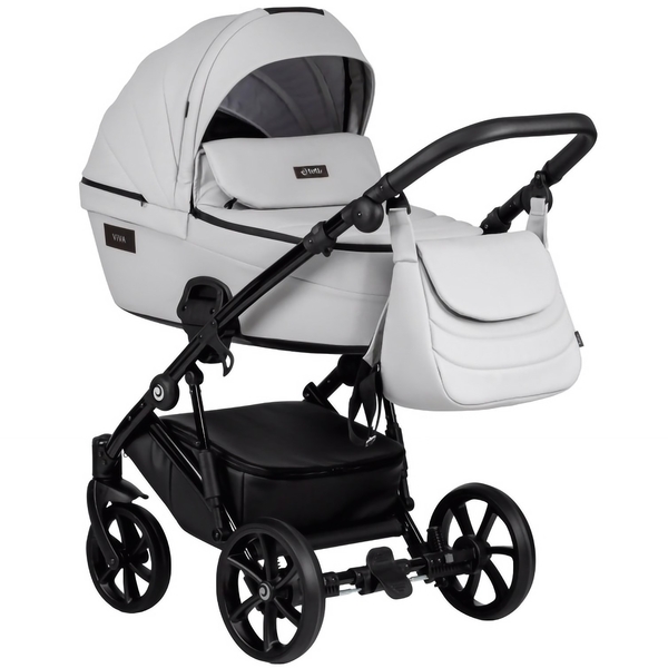 Коляска універсальна Tutis Viva 4 2 в 1 Leather Claud - Pampik