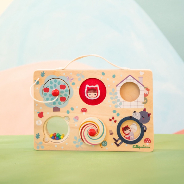 Развивающая панель Lilliputiens Сказки (83510) - Pampik - 5