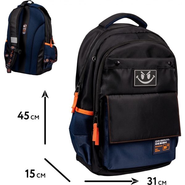 Рюкзак школьный Yes TS-48 Style (559624) - Pampik - 22
