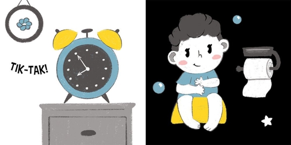 Моя контрастна книжка. Час до сну - Надія Мірошниченко (А1703003У) - Pampik - 4