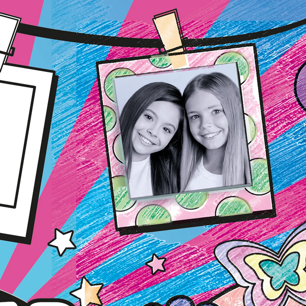 Набор для творчества Canal Toys DIY Style 4 Ever Скрапбукинг Раскраска (OFG288) - Pampik - 6