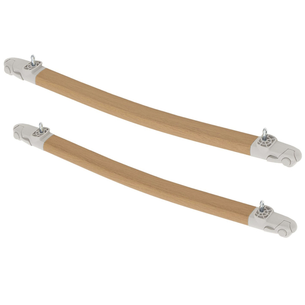 Полоззя для колисання до дитячого ліжка Tutti Bambini CoZee бежевий з білим (211266/75) - Pampik