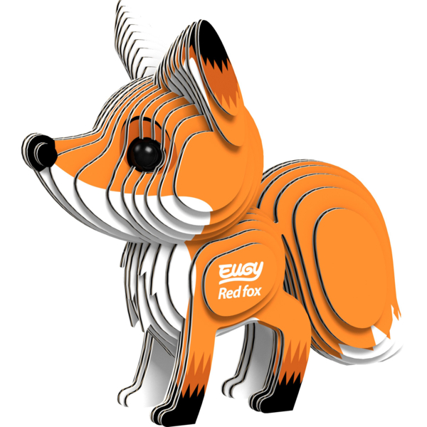 Збірна 3Д модель Eugy Зоопарк Червона лисиця (XEG-072) - Pampik